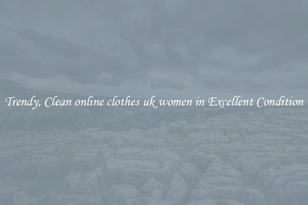 Trendy, Clean online clothes uk women in Excellent Condition
