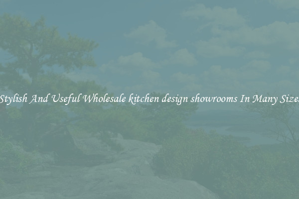 Stylish And Useful Wholesale kitchen design showrooms In Many Sizes